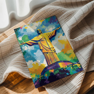 Vibrant Christ Redeemer Art
