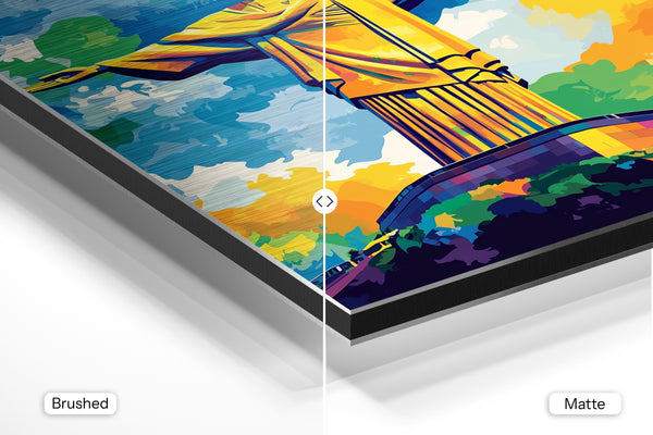 Vibrant Christ Redeemer Art