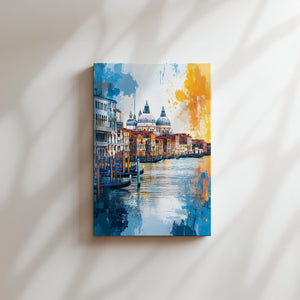 Venetian Canal Paint Style