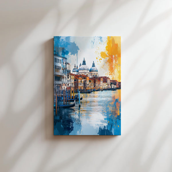 Venetian Canal Paint Style