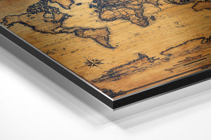 Vintage World Map Full