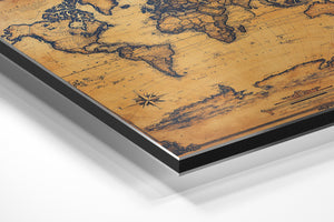 Vintage World Map Full