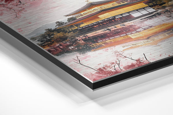 Golden Pavilion Cherry Blossom