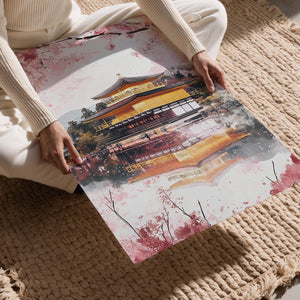 Golden Pavilion Cherry Blossom