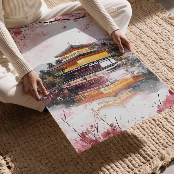 Golden Pavilion Cherry Blossom