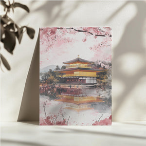 Golden Pavilion Cherry Blossom