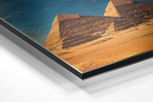 Pyramids Under Starry Sky