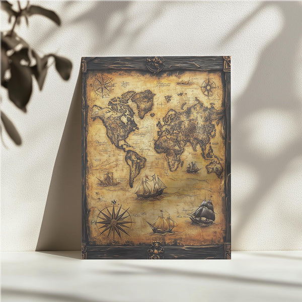 Antique World Map