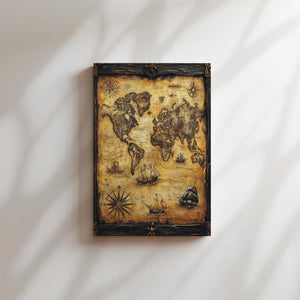 Antique World Map