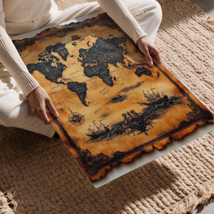 Vintage World Map