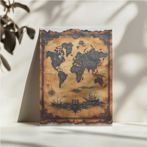 Vintage World Map