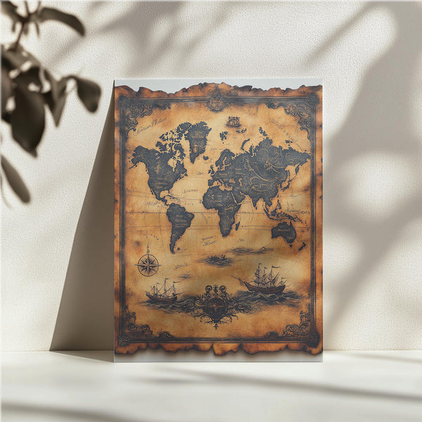 Vintage World Map