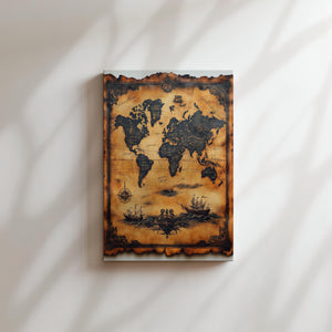 Vintage World Map