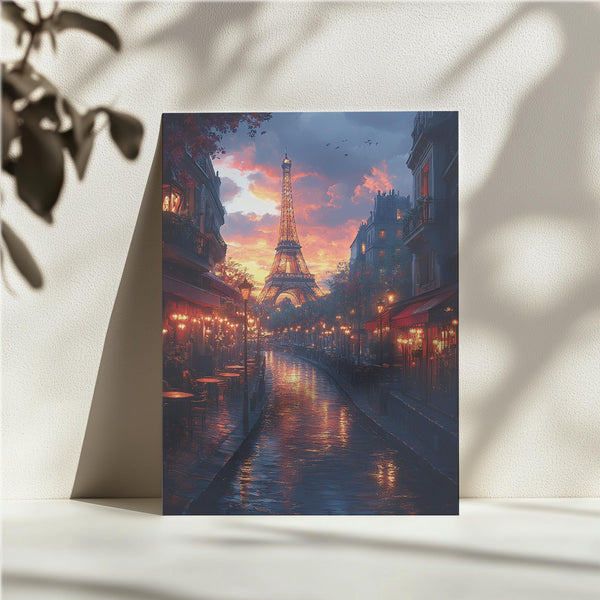 Eiffel Tower Sunset