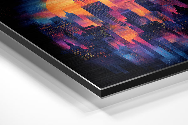 New York Sunset Cityscape