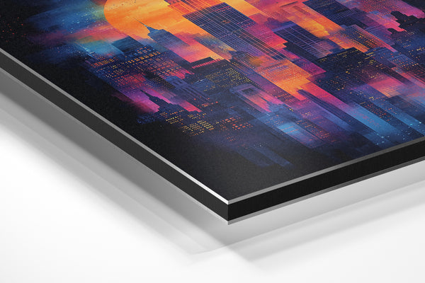 New York Sunset Cityscape