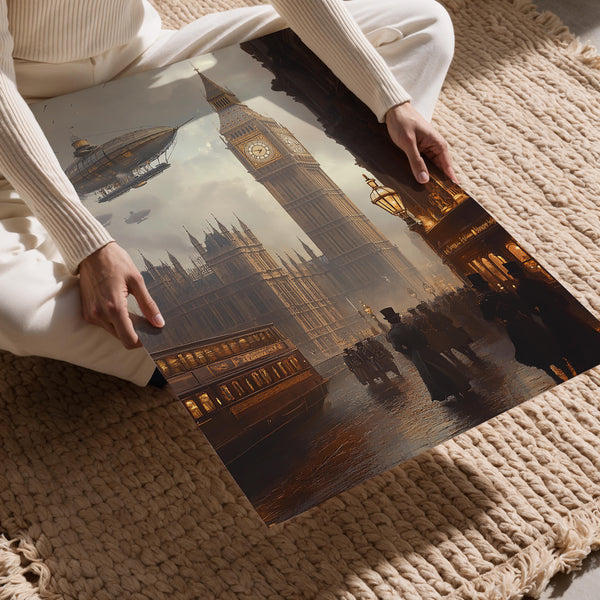 Victorian London Skyships