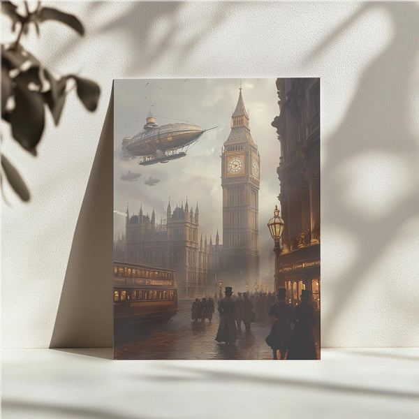 Victorian London Skyships