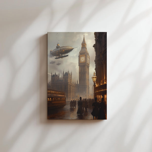 Victorian London Skyships