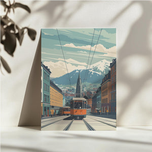 Alpine Tramline Panorama