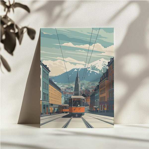 Alpine Tramline Panorama