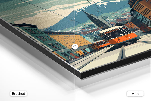 Alpine Tramline Panorama