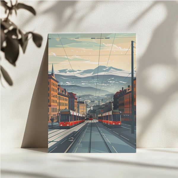 Sunset Rails and Ridges