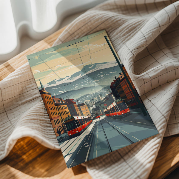 Sunset Rails and Ridges