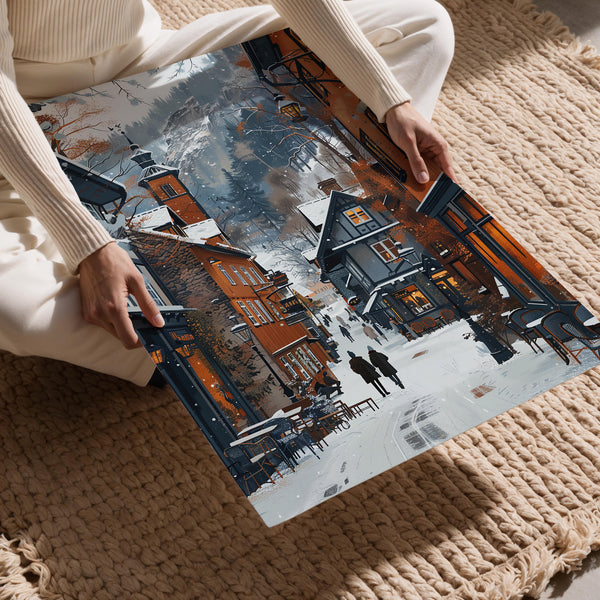 Alpine Village Snowfall