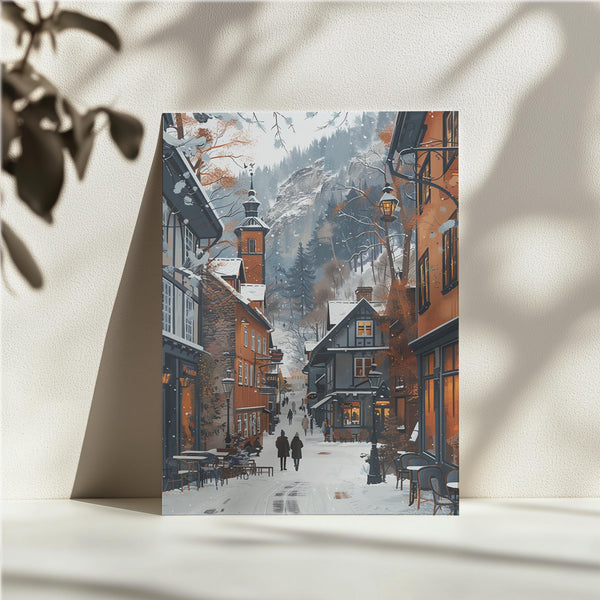 Alpine Village Snowfall