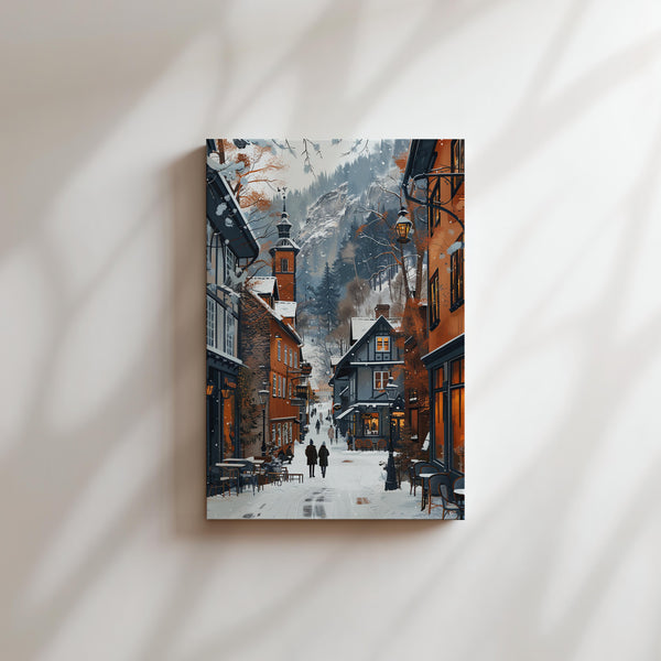 Alpine Village Snowfall