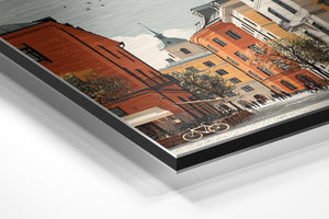 Golden Courtyard Serenity