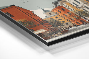 Golden Courtyard Serenity