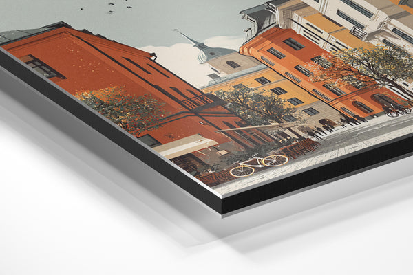 Golden Courtyard Serenity