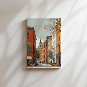 Golden Courtyard Serenity