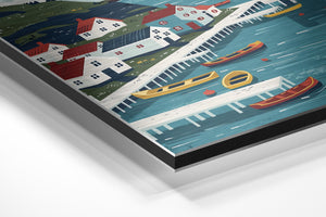 Nordic Harbor Illustration