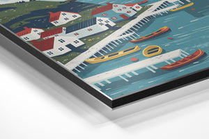 Nordic Harbor Illustration