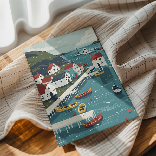 Nordic Harbor Illustration