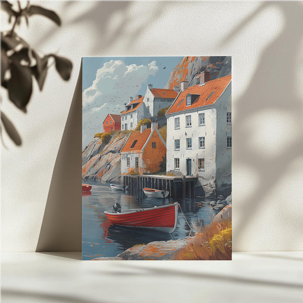 Fjord Cottage Harbor View