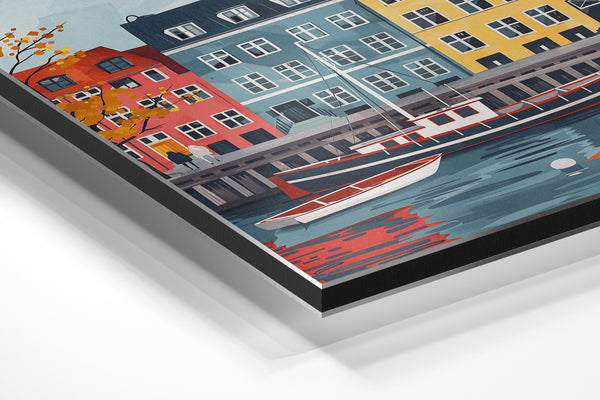 Canal Harbor Reflections