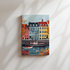 Canal Harbor Reflections