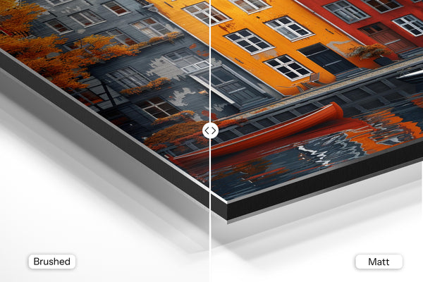 Weathered Rowhouses Autumn