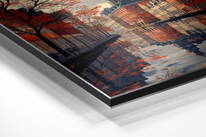 Canal Autumn European City