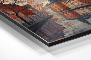 Canal Autumn European City