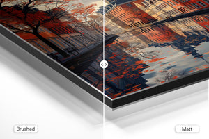 Canal Autumn European City