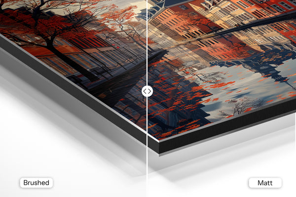 Canal Autumn European City