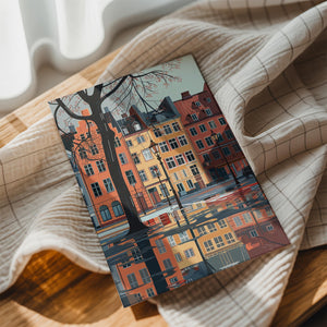 Rainy Square Reflections