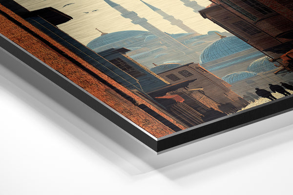 Minarets Sunset Cityscape