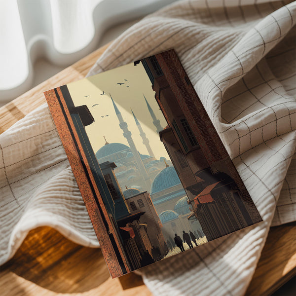 Minarets Sunset Cityscape