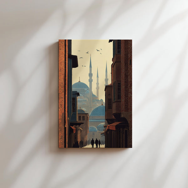 Minarets Sunset Cityscape